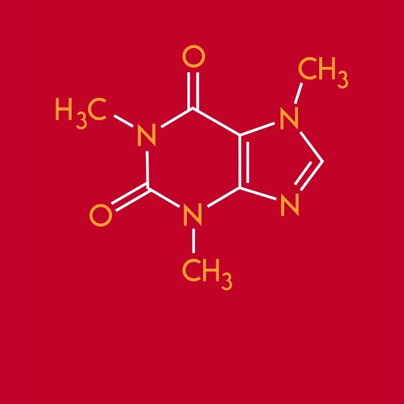 Coffee Drinker Caffeine Structural Formula Coffee