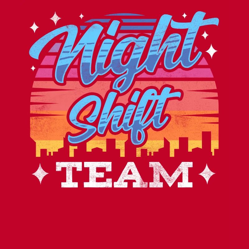 Night Shift Team Night Shift Work Colleague