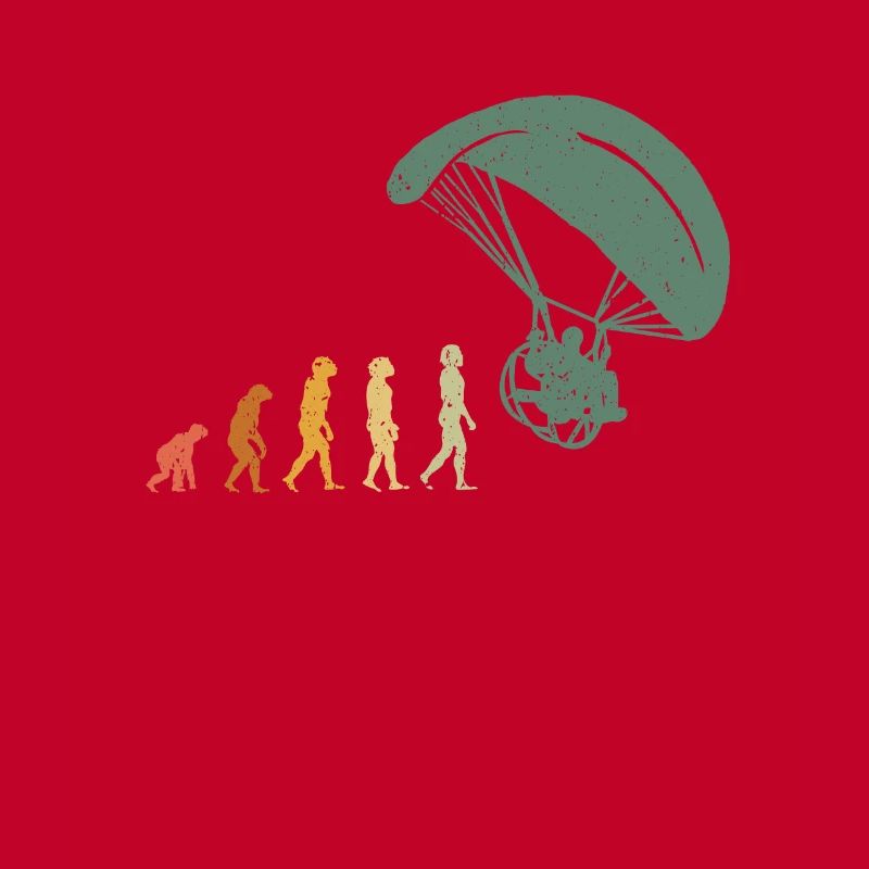 Evolution Gleitschirmflieger Paragliding Pilot
