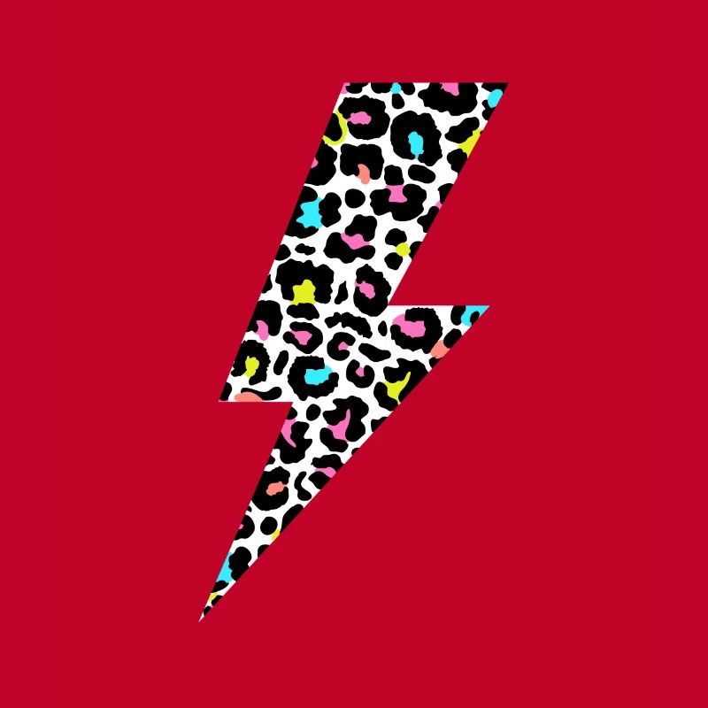 Leopard Lightning bolt, Leopard Print, Leopard Lov