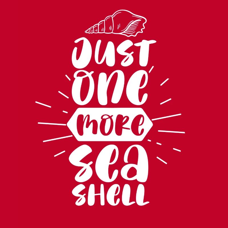 Only One Shell Shell Collector Shellfish Collector Shells