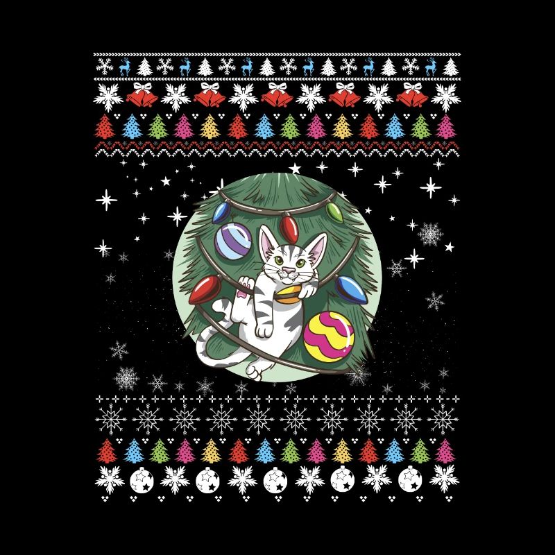 Décor de Noël pour chat