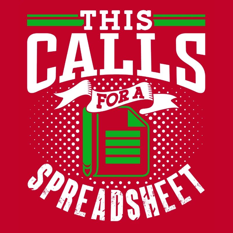 Dies Erfordert Ein Spreadsheet Buchhalter Tabelle