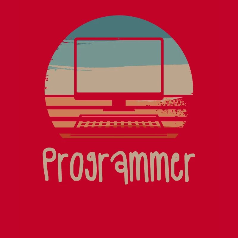 Rétro Vintage Programmeur Programmation Informatique