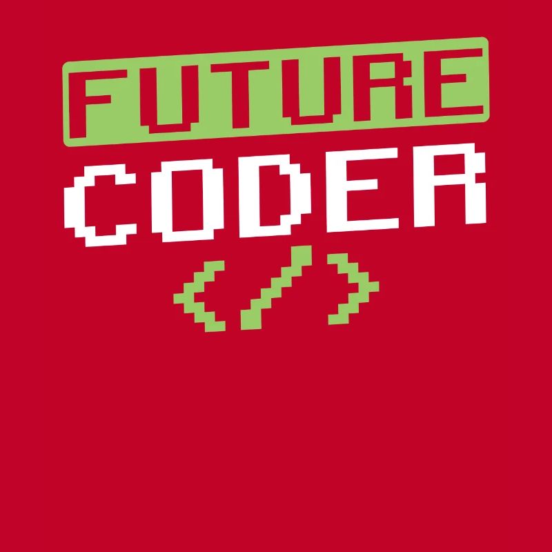 Zukünftiger Coder Coding Programmierer Code