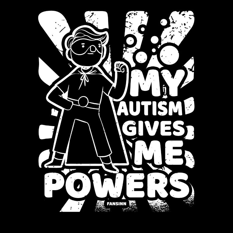 Kinder Autisten Asperger Superheld