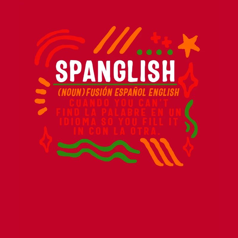 Spanisches Hemd, Spanisch Englisch