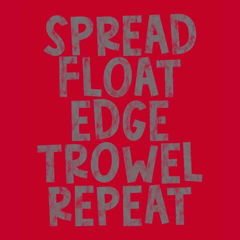 Spread Float Edge Trowel Repeat 3