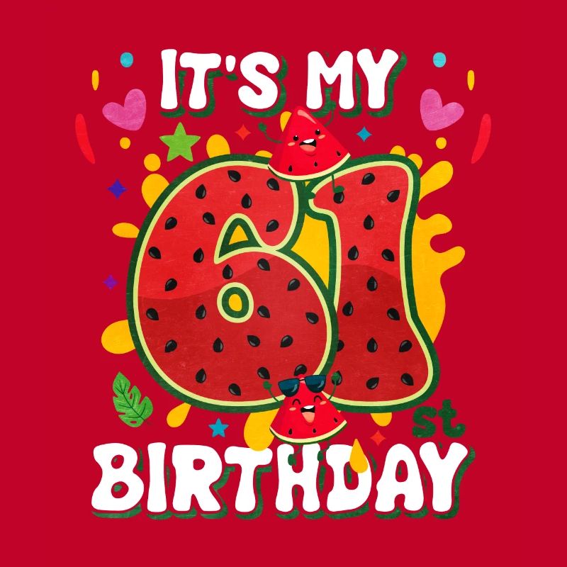 61e anniversaire Pastèque