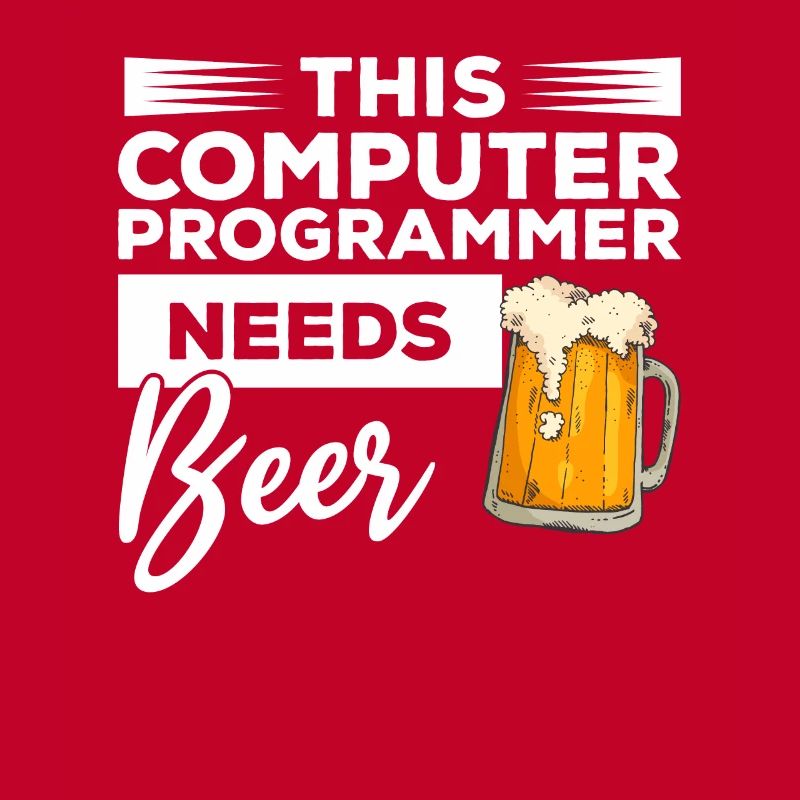 Dieser Computerprogrammierer braucht Bierprogrammierung