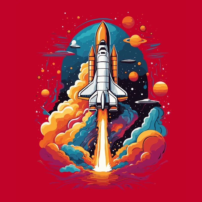Space Shuttle Astronaut Rocket Space Adventure