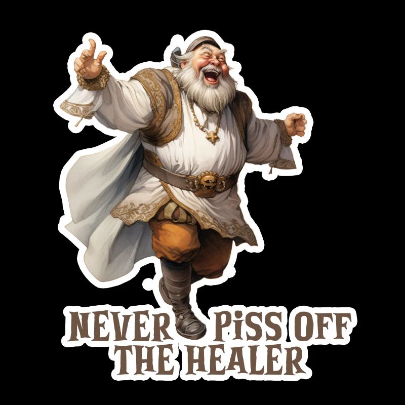 Never Stop the Healer – Funny RPG Design