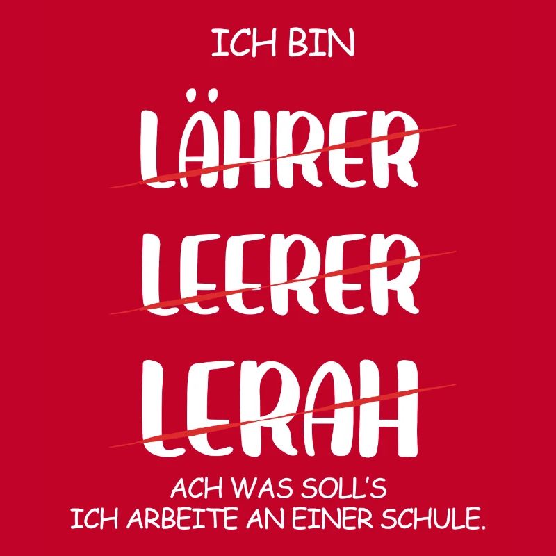 Ich Bin Lehrer Ich Arbeite In Einer Schule