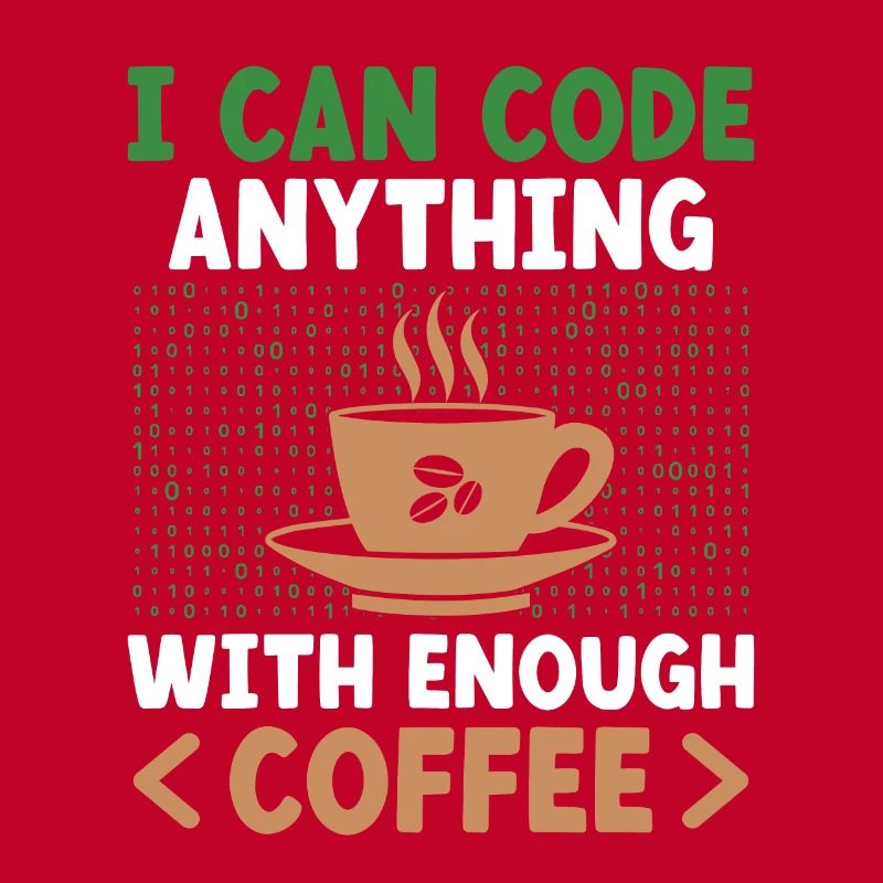 Kaffee-Codierung Programmierer Programmierer Entwickler Nerd Coff