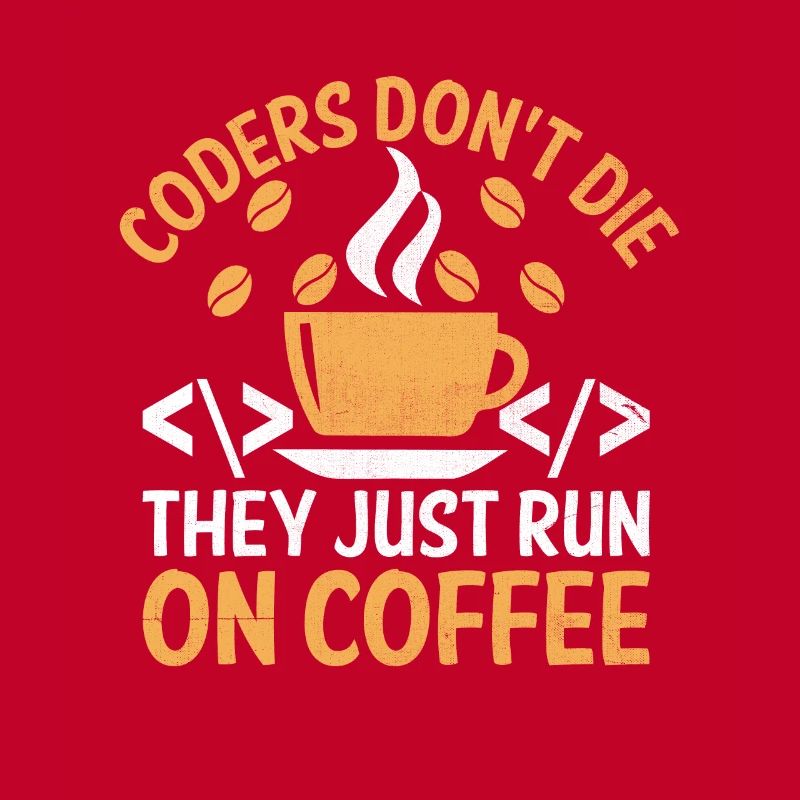 Coffee Coding Programmer Coder Developer Nerd Coff