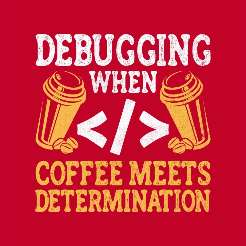 Kaffee-Codierung Programmierer Programmierer Entwickler Nerd Coff