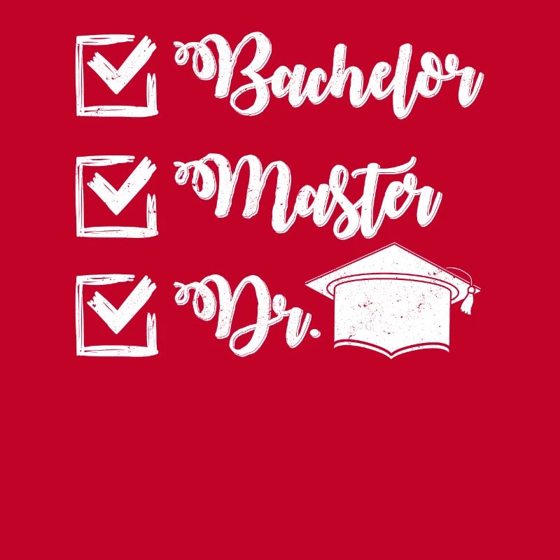 Bachelor Master Dr. Master's Thesis completed