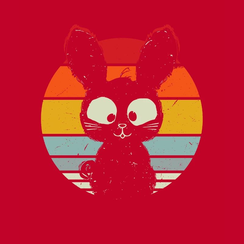 Bunny, Bunny, Retro Rabbit, Easter Bunny, Easter Bunny