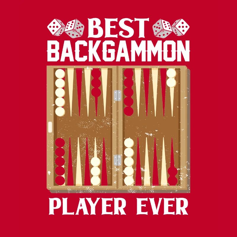 Board Game Funny Backgammon
