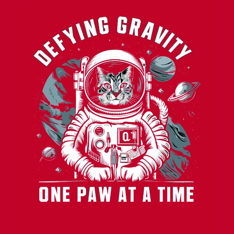 Cat, Astronaut, Astronomy, Outer Solar System