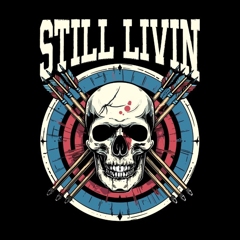 Archery Archery Archer Skull