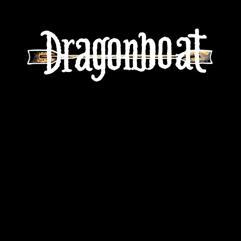 Lustiges Drachenboot-paddel