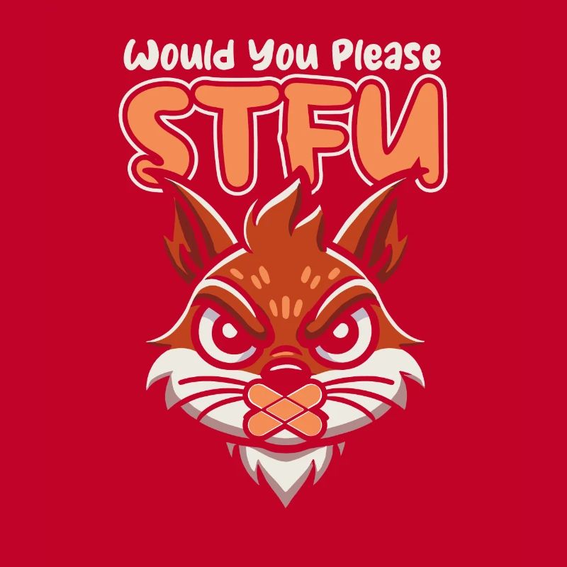 Eichhörnchen Stfu Would You Please Shut Up