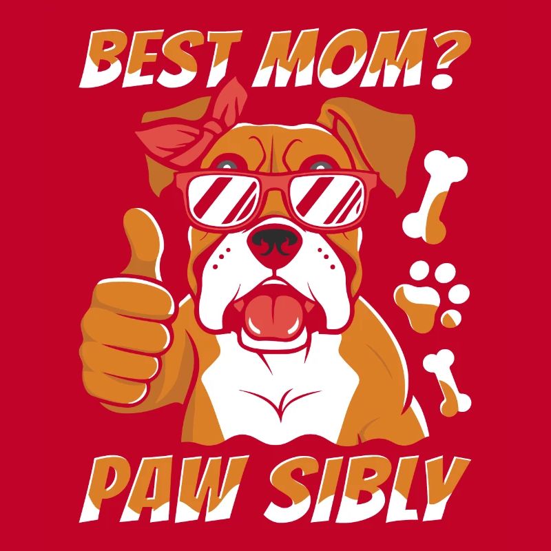 Boxer Hund Deutscher Boxer Mutter
