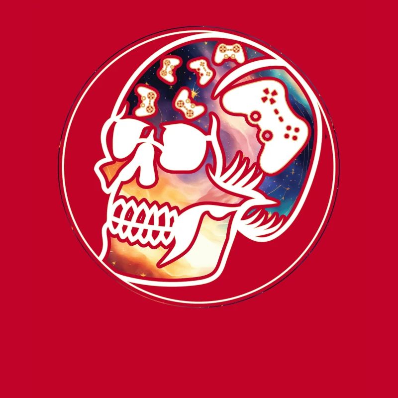 Play Controller Gaming Skull Controller