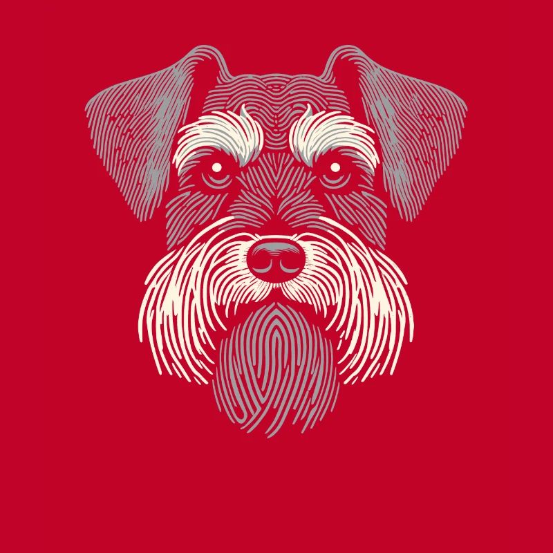 Empreinte digitale du schnauzer