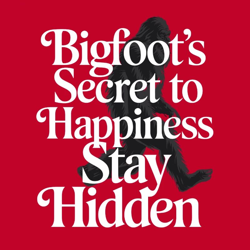 Bigfoot Believer Sasquatch Cryptid Forest Creature