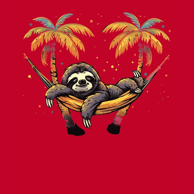 Sloth Hammock, Beach, Chill