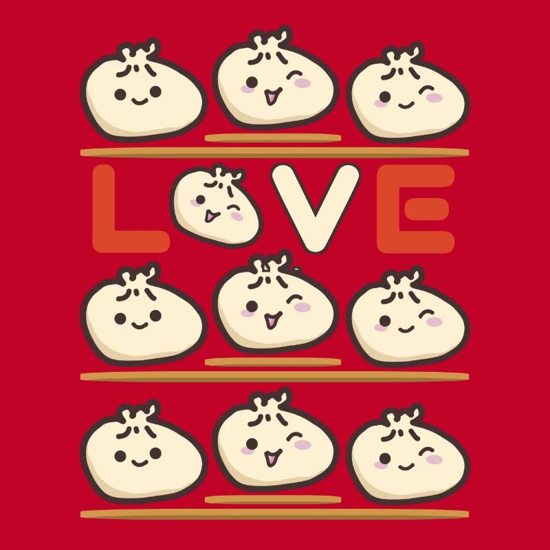 Dumpling Love Pattern
