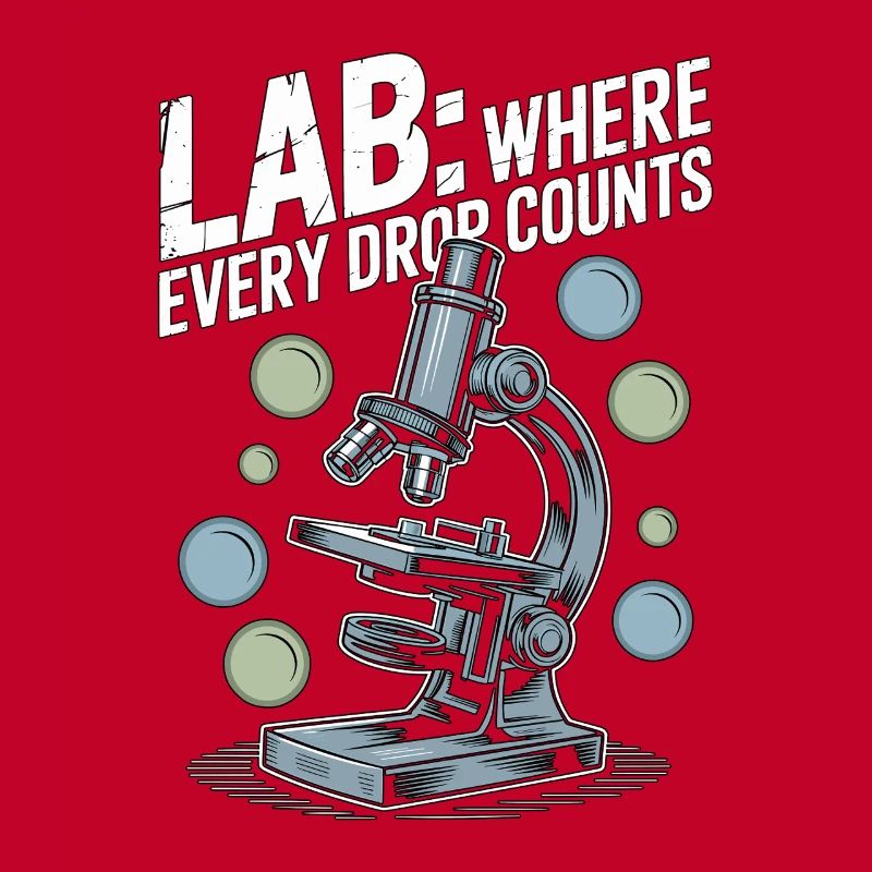 Lab Technician Lab Where Every Drop Scientist