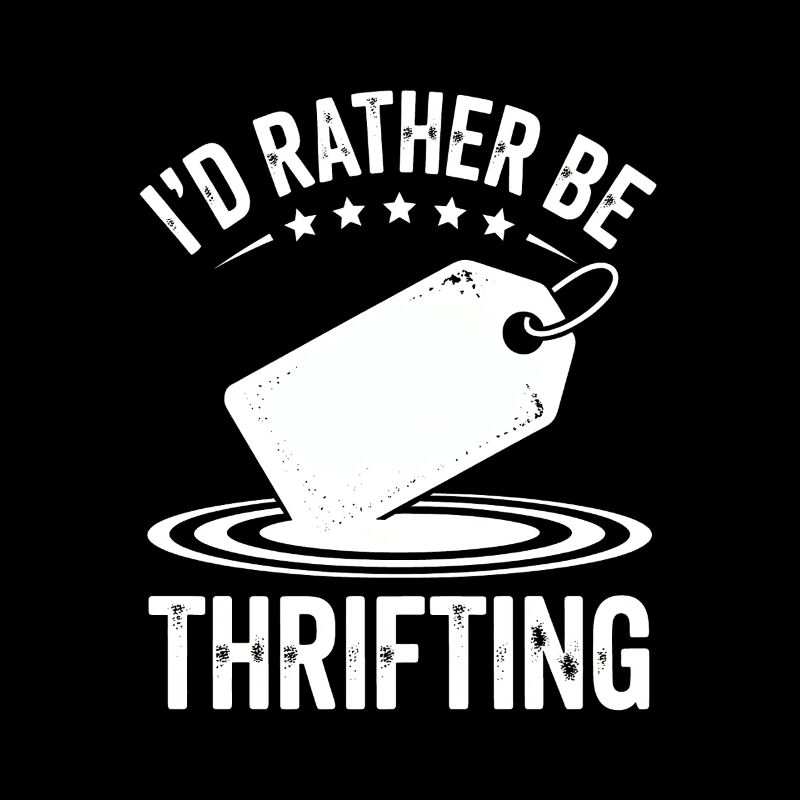 Devise des passionnés de friperie Devise Tee