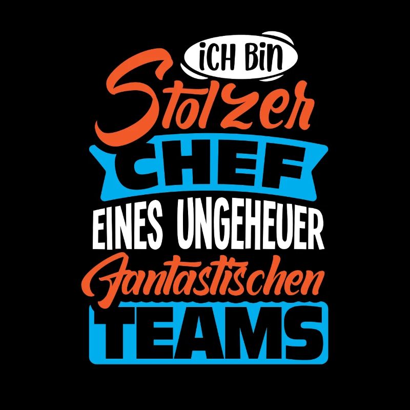 Stolzer Chef Chef Mann Abteilungsleiter Teamchef