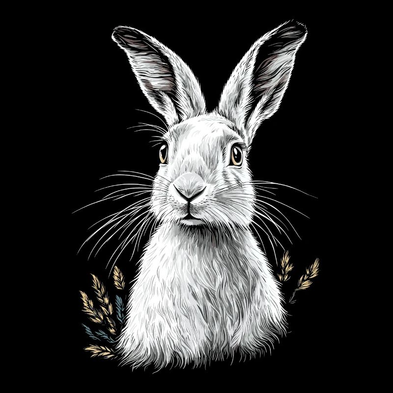 Mountain Rabbit Arctic Hare Albino Rabbit White Rabbit