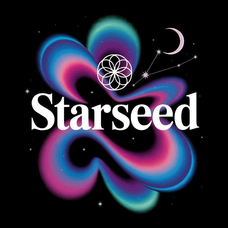 Logo du tourbillon de couleurs Starseed