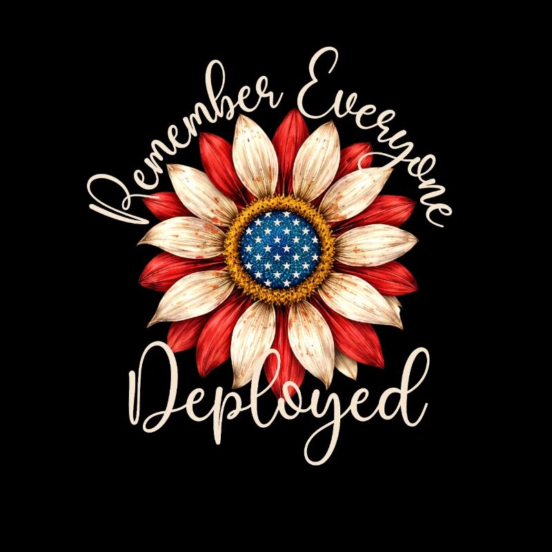 Remember Everyone Deployed RED Friday Troops
