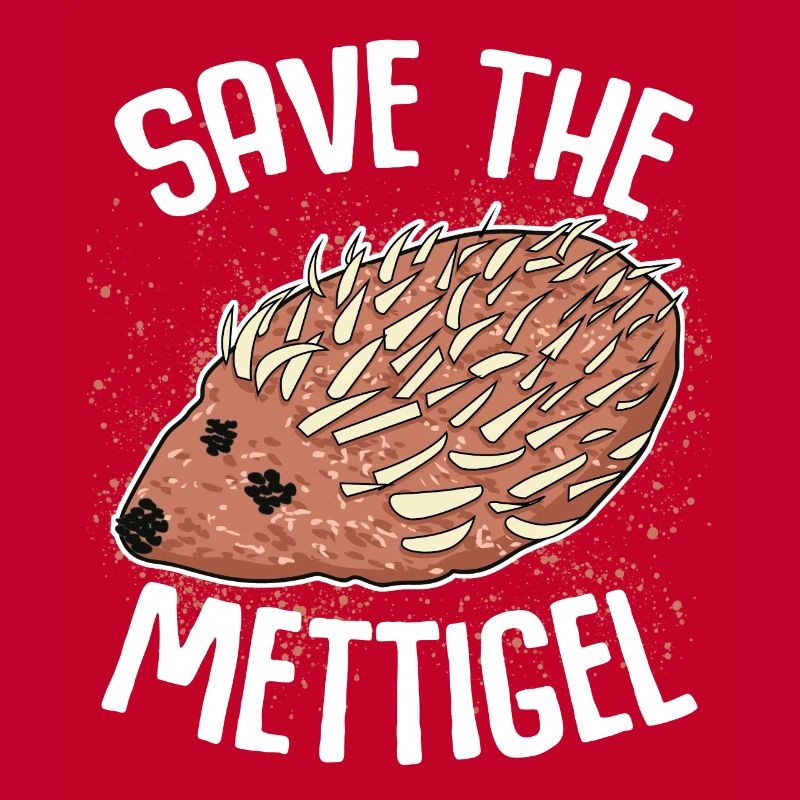 Mettigel Mettbrötchen Hackfleisch Mett