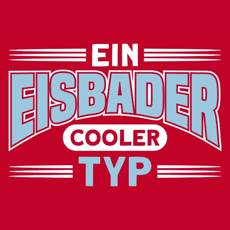 Ein Eisbader Cooler Typ
