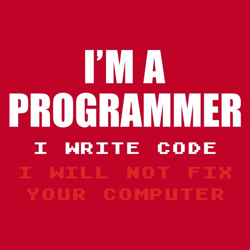 Programmierer Geek Computer Programmierung Coder L