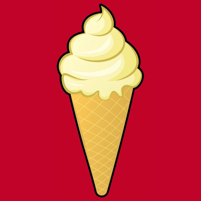 Vanille Eis Kostüme Eiscreme Eistüte Vanilleeis