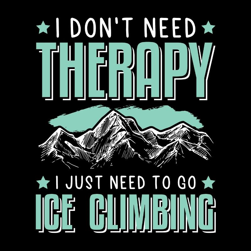 Therapie berge Eisklettern