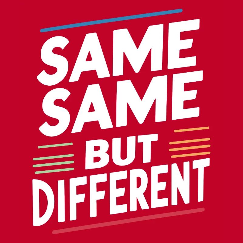 Same Same But different Thailand Traveler Backpack