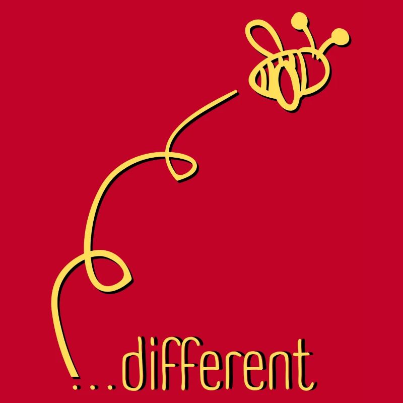 Bee Different - Sei anders! Statement Design