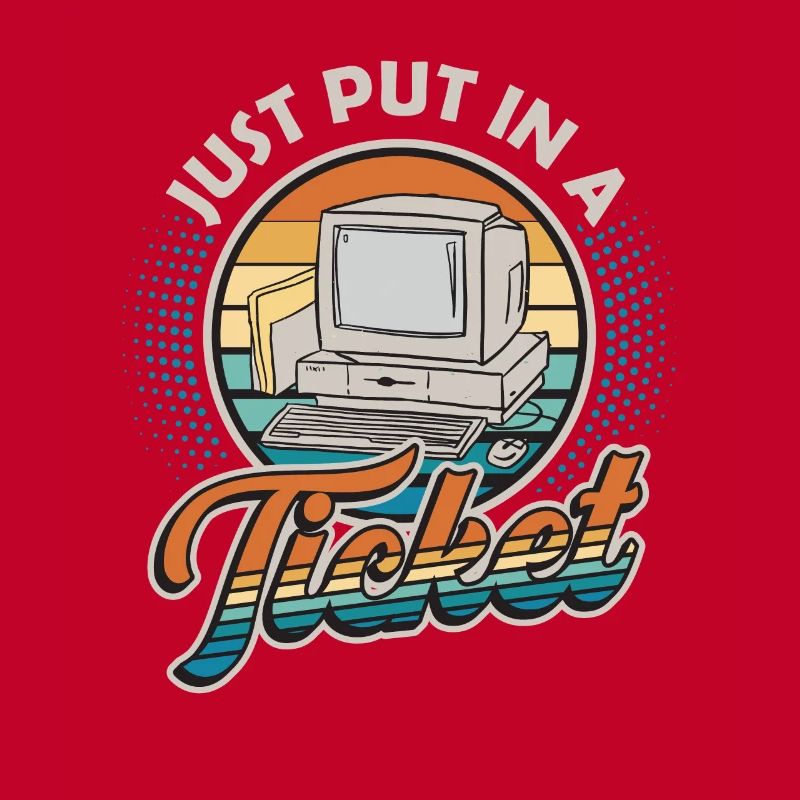 Ouvrez simplement un ticket Help Desk Tech Support