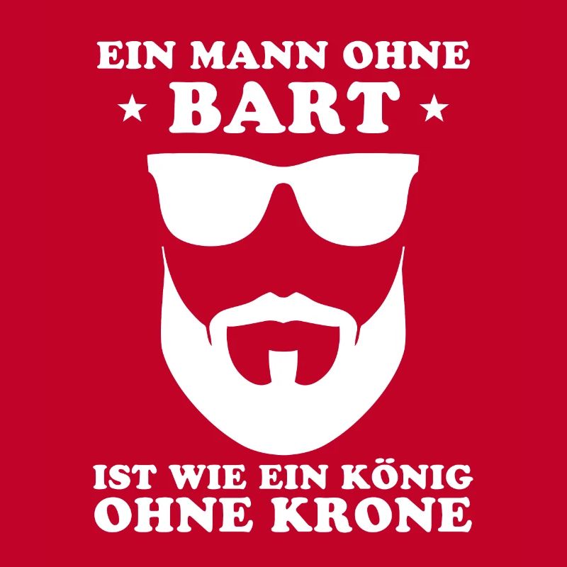 Ein Mann ohne Bart Vollbart Bartträger Bärtig