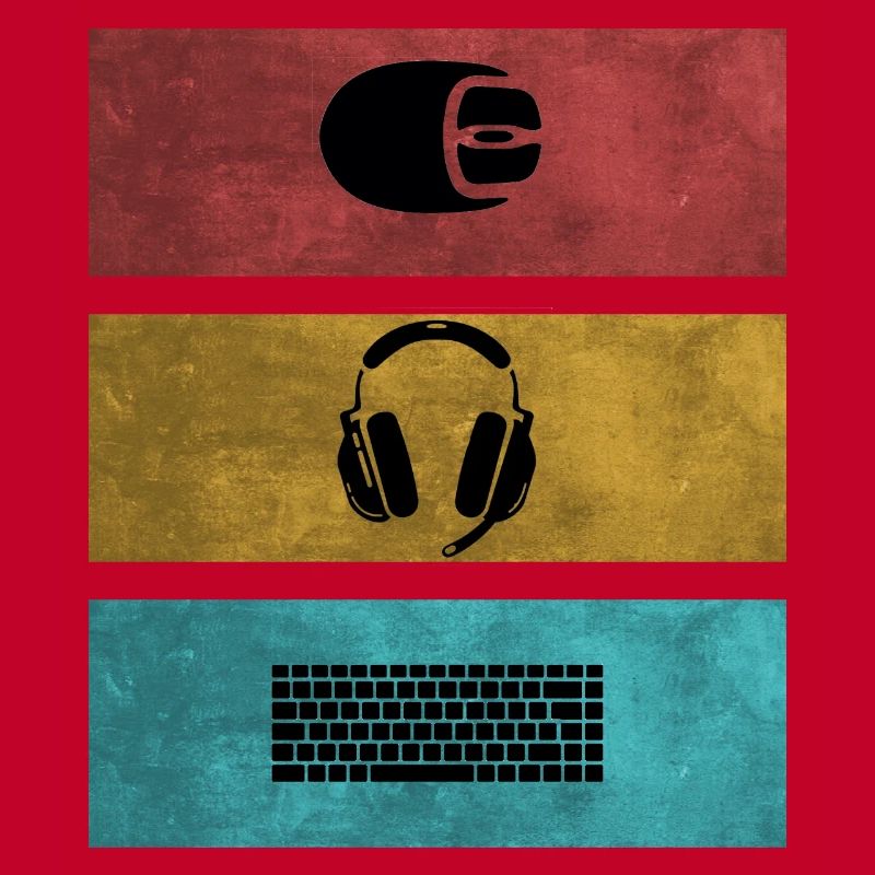 Basic Gamer Setup Programer Headset Souris Clavier