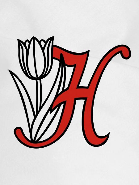 Buchstabe, Initiale, Blume